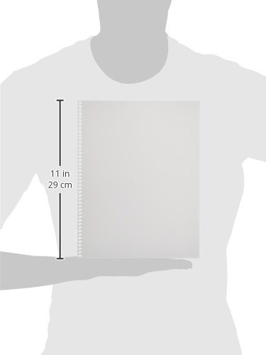 PrintWorks Professional Prepunched Paper, 8.5 x 11, 24 lb, 44-Hole Spiral Coil (4:1 Pitch) Binding Paper, 500 Sheets, White (04147) - Thumbnail 5