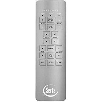 Amazon.com: Serta Motion Perfect 2 or 3 (II or III) Replacement Remote
