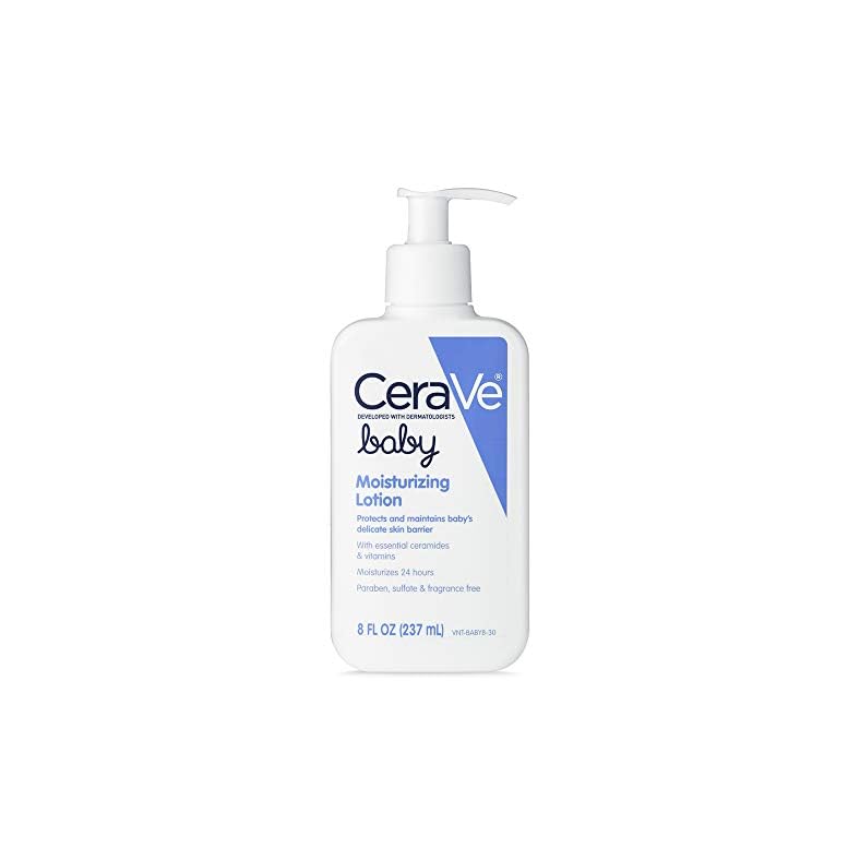 CeraVe Baby Lotion | Gentle Baby Skin Care with Ceramides, Niacinamide & Vitamin E | Fragrance, Paraben, Dye…