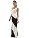 PattyBoutik Women's V Neck Striped Maxi Dress