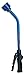 Dramm Touch-N-Flow Rain Wand – 16” Long, Blue – Full Watering Flow with Trigger-Style Shut-Off Valve & Lock – High-Flow, Gentle Spray for Gardens, Hanging Baskets & Flowerbeds