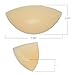 KISSBOBO Women's Bra Pads Inserts Push Up Silicone Bra Breast Enhancer(Beige)