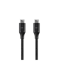 Monoprice Paleta serie 3.1 USB C a USB C con pd, 3 ft Negro, Negro), 115506
