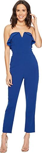 Adelyn Rae Womens Penny Strapless Jumpsuit