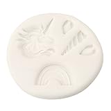 ULAKY Unicorn Horn Fondant Mold Chocolate Candy Mold ,white