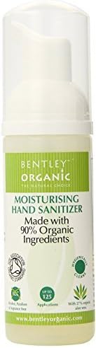 (4 PACK) - Bentley Organic - Moisturising Hand Sanitizer | 50ml | 4 PACK BUNDLE by Bentley Organic