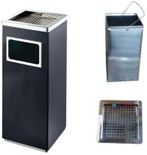 Amazon Co Jp ゴミ箱 灰皿 ゴミ箱付き灰皿a 0b 業務用ゴミ箱 ブラック スタンド灰皿 屋外灰皿 喫煙所 スタンド型灰皿 屋外用 灰皿 べランダ ごみ箱 業務用ごみ箱 灰皿付きゴミ箱 ホーム キッチン