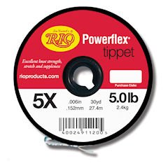 RIO Fly Fishing Brands Powerflex 4X Tippet Line, 30 yd/6.4 lb