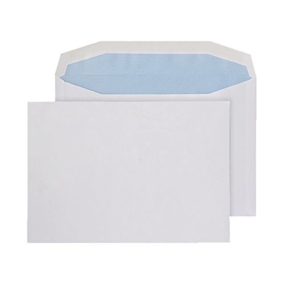 Q-Connect Machine Envelope 162 x 238 mm 90 gsm Gummed - White, Pack of 500