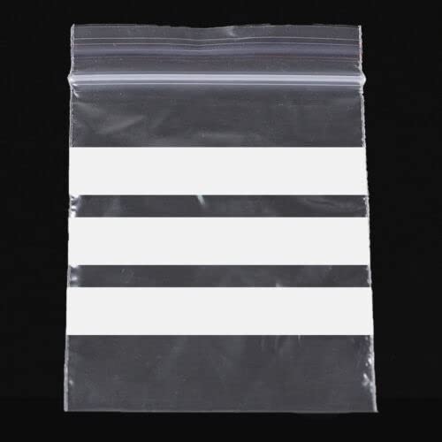 100 15" x 20" GRIPWELL® Grip Seal Bags | Reusable Clear Plastic Bags | Strong Resealable Zip Lock | Polythene Packaging for Food Storage Jewellery Medicine Herbs 37.5cm x 50cm