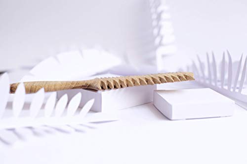 Hair Comb for women - Wide Tooth Wood Comb for Curly Hair - No Static Natural Wooden Comb for Women, Men Wide Tooth Comb, Wooden Comb AC5