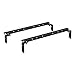 CURT 16200 Industry-Standard 5th Wheel Hitch Rails and Brackets, Carbide Black, 25,000 Pounds