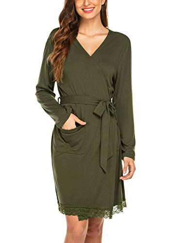 2 Ekouaer+Maternity+Sleepwear+Pregnancy+Nightgown