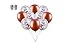 Clearance Confetti Balloons (18 inch) Rose Gold Party Decorations Happy New Year Christmas Engagement Birthday Baby Shower Black Friday Sales 2018