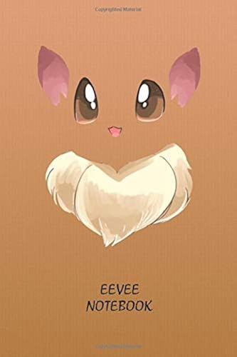 Download Eevee Notebook: Anime Lover Notebook, 112 Lined Pages, 6 x 9, Gift, School&Office, Pokemon, Eevee PDF