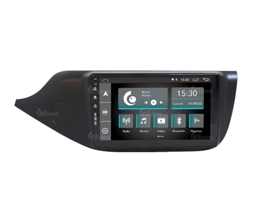 Autoradio Android JF-039KC-X7C-1 compatibile con KIA CEED 2012-2018 | CarPlay e Android Auto | GPS | DAB+ |9 pollici HD | Prodotto in Italia