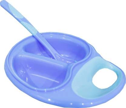 Precious Baby BPA Free Travel Feeding Bowl Set for Baby (Blue)
