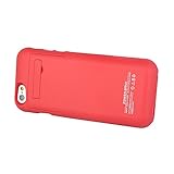 Btopllc 3500 mAh battery charger case power bank-Red