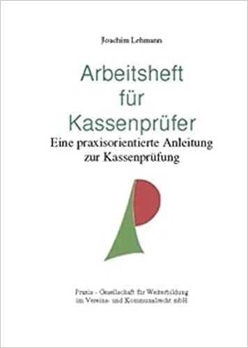 Arbeitsheft Fuer Kassenpruefer Eine Praxisorientierte Anleitung Zur Kassenpruefung Lehmann Joachim 本 通販 Amazon