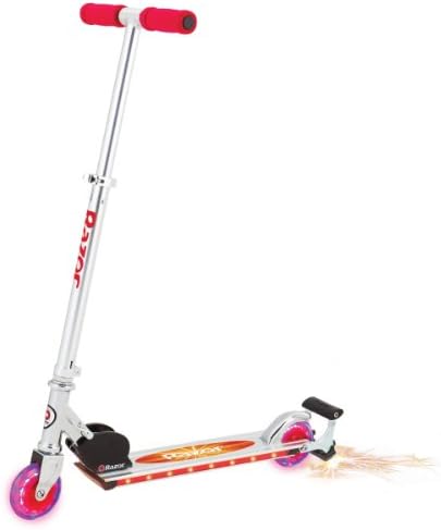 pink razor scooter with light up wheels