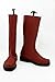 One Punch Man Anime Caped Baldy Saitama Cosplay Shoes Red Boots Custom Made