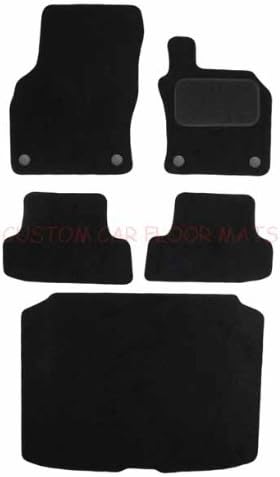Car Mats Online AG3064POLY Tailored Car Floor and Boot Mat Set Black