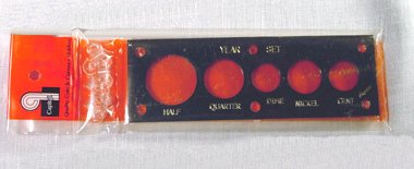 Capital Plastics 2x6 Holder - US YEAR SET in Black