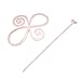 1 Pcs Barrette Shawl Pin Hair Stick Accessories Bun Holder Hairpin Long Hair Slide Clip by Team-Management