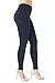 Conceited Fleece Lined Leggings for Women - LFL 2 Pack Black - Small/Medium