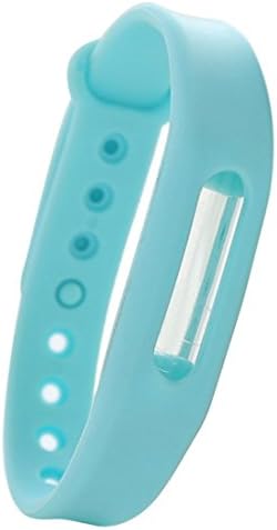 HongMong Anti Mosquito Pest Insect Bugs Repellent Repeller Wrist Band Bracelet Wristband (Blue)