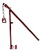 Rice Hydro 32 Inch Heavy Duty T Post Puller Set with Lifting Chain Puller | T Post Remover for T Stakes, Metal Fence Post, Sign Post & Tree Stump | Made in The USA