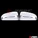 A-PADS Compatible with(Just overlay Stick on) Chrome Mirror Cover for Toyota CAMRY 2012-13 14 2015 / COROLLA 2014-2019 / AVALON 2013-2015 / VENZA 13-15 / YARIS 2012-2015 - Top Mirror W/O Signal Fit