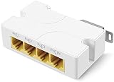 Revotech 3 Port Gigabit PoE Extender POE+ Repeater 1000Mbps IEEE802.3af/at 100m