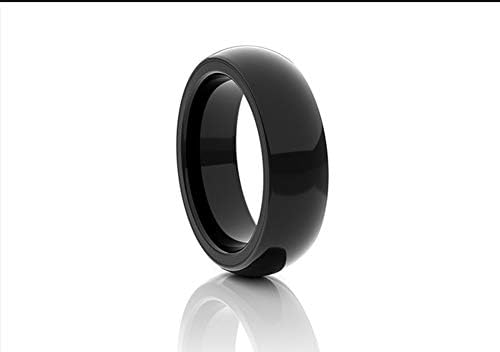 Lhh Smart NFC RFID Ring: Door Access, Manage NFC Android Devices and APPs, First Ceramic Smart Ring for Men and Women,10