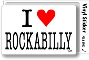 Amazon Co Jp Ilbt 148 アイラブステッカー I Love Rockabilly ロカビリー ステッカー ホビー