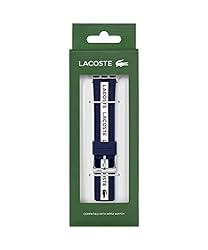 Lacoste Striping Silicone Unisex Apple Strap