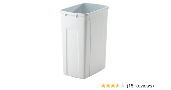 Amazon Com Trash Pull Out Replacement Bins Plastic Waste Bins