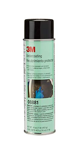 3M 08881 6 Pack 16 oz. UnderCoating, Black