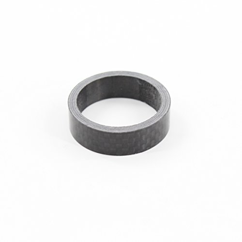 QILEFU 4pc Bike Bicycle Full Carbon Headset Spacer 1-1/8" 20 15 10 5mm (black) - Thumbnail 4