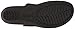 crocs Women's A-Leigh 2 Strap Mini W Wedge Sandal, Black/Black, 9 M US