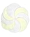 Family First Organic Bamboo Nursing Pads for Breastfeeding and Pumping (8 Pack) | Perfect Baby Shower Gift | Ultra-Soft Washable Reusable Nursing Bra Pads with Laundry Bag