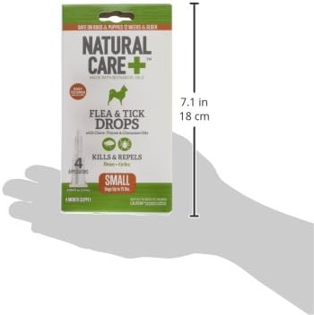 natural care flea and tick drops directions