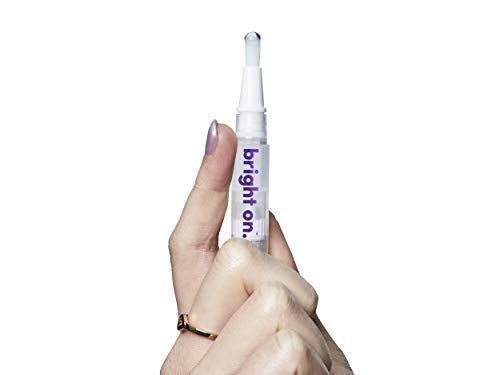 bright on Teeth Whitening 20-LED Accelerator Light Plus 1 Premium Hydrogen Peroxide Whitening Pen, Brighten 3x Faster Than Strips - USB, USB-C, microUSB, and Lightning Adapter for Phones, Mint