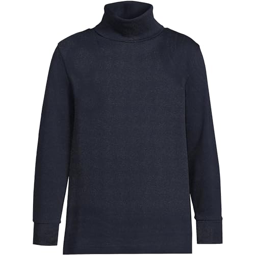 Lands' End LS Turtleneck Classic Navy Kids Medium in Oman Whizz