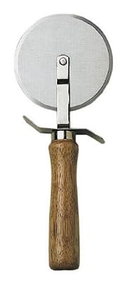 Update International (PC-4WH) 4" Pizza Cutter w/ Wood Handle