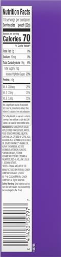 FUNABLES FRUIT SNACKS, BARBIE SHAPED FRUIT FLAVORED SNACKS, 0.8 OUNCE POUCHES (PACK OF 10)