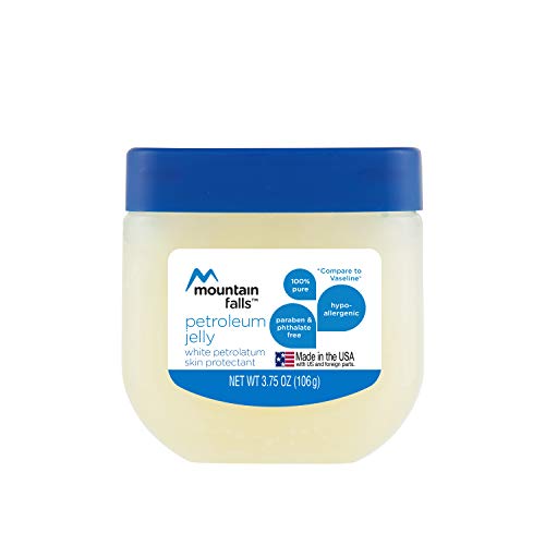 Mountain Falls Petroleum Jelly Skin Protectant, White Petrolatum , 3.75 Ounce (Pack of 4)