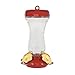 Perky-Pet 131TF 16-Ounce Glass Top Fill Hummingbird Feeder, Red