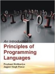 Amazon.in: Buy An Introduction To Principles Of Programming Languages ...