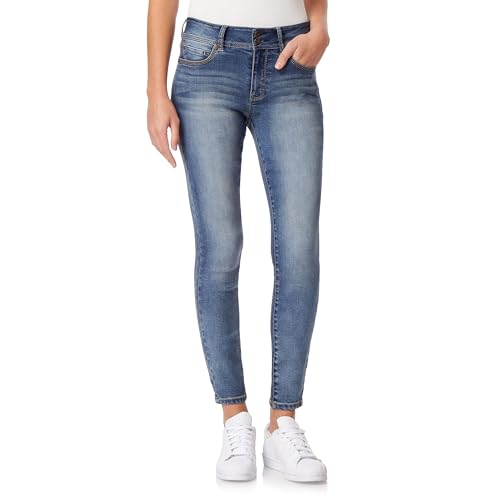 WallFlower Women's Ultra Skinny Mid-Rise Insta Soft Juniors Jeans (Standard and…